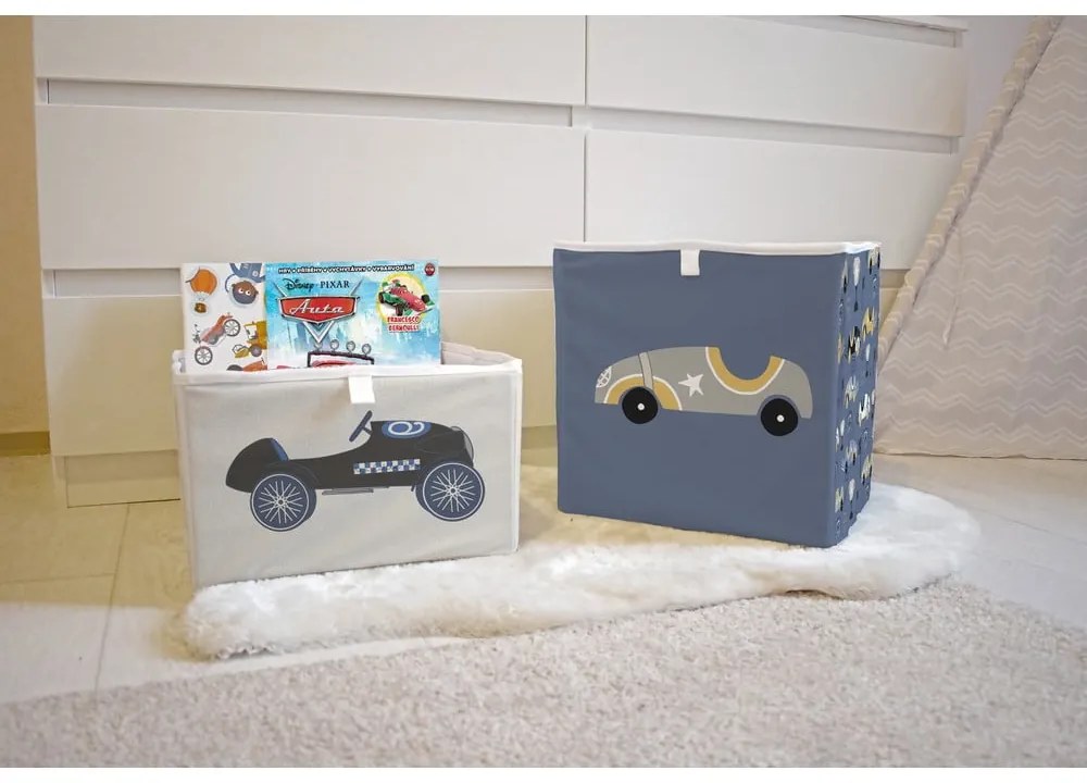 Látkový detský úložný box Ralley - Butter Kings