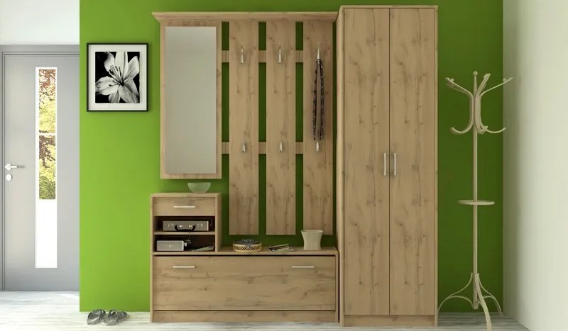 Predsieňová stena Vincent, dub wotan