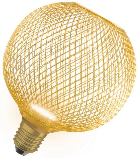 LED Žiarovka DECOR FLAT G125 E27/3,5W/230V 2700K zlatá - Osram