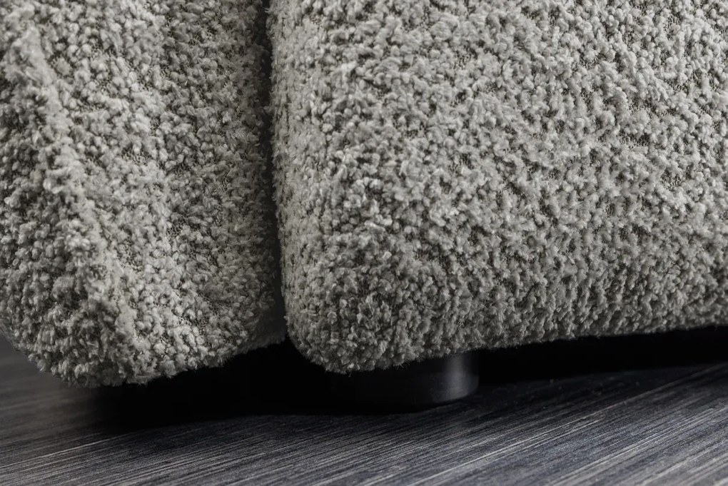 Pohovka ROYAL 295 cm XXL bouclé šedá