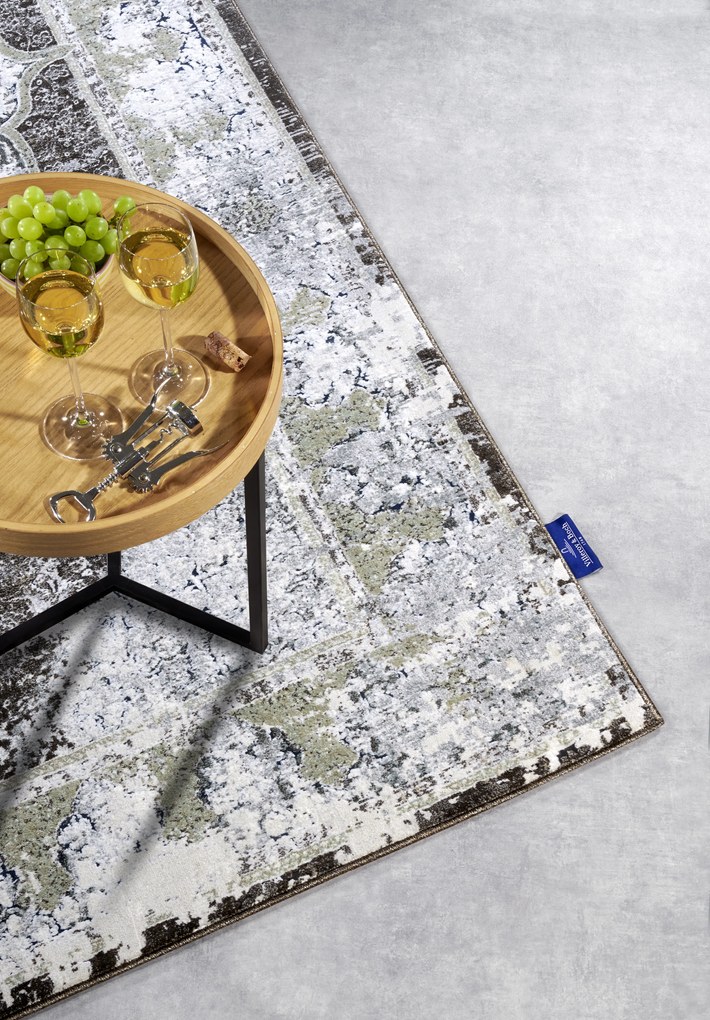 Villeroy & Boch, Kusový koberec Villeroy & Boch 106071 Brown, 115x170, hnedá, obývacia izba