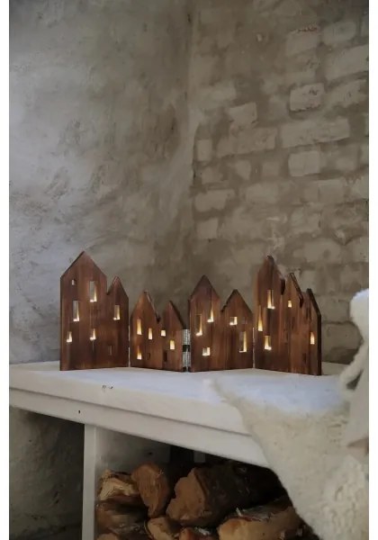 Markslöjd 706212 - LED vianočná dekorácia VIEW LED/0,9W/230V borovica/hnedá