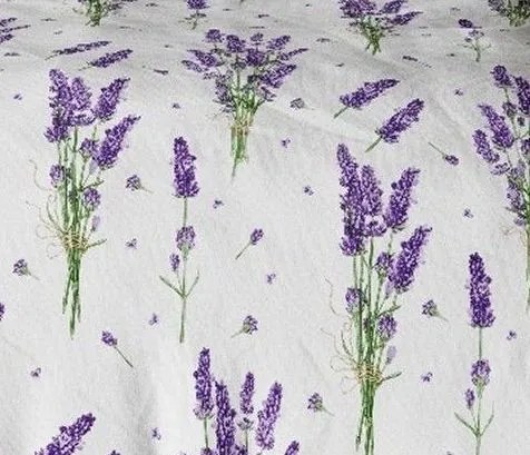 Krepové bavlnené obliečky Homa TORRY LAVENDER 2-dielna sada 140x200 cm