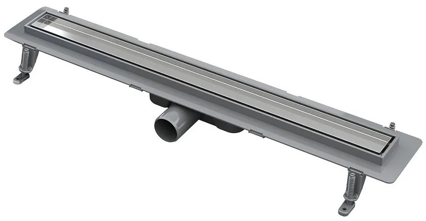 Odtokový žľab Reverzibilné Duplex Abs+Inox 900