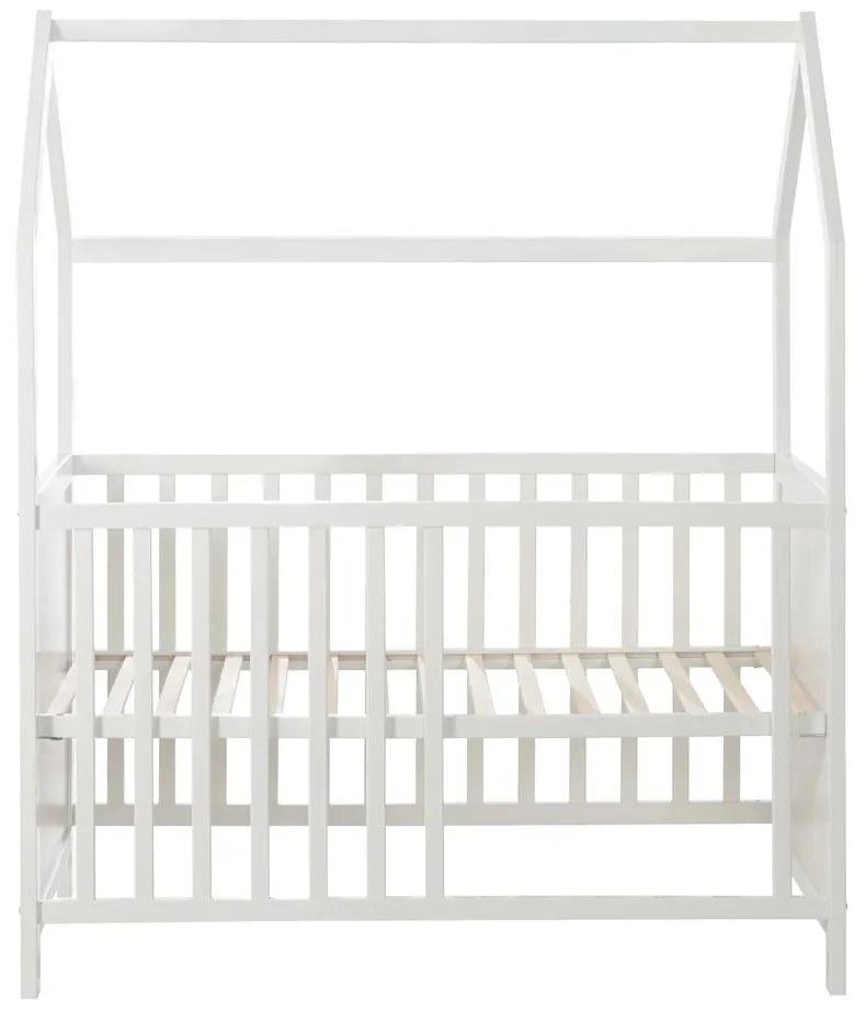 Biela postieľka 60x120 cm – Roba