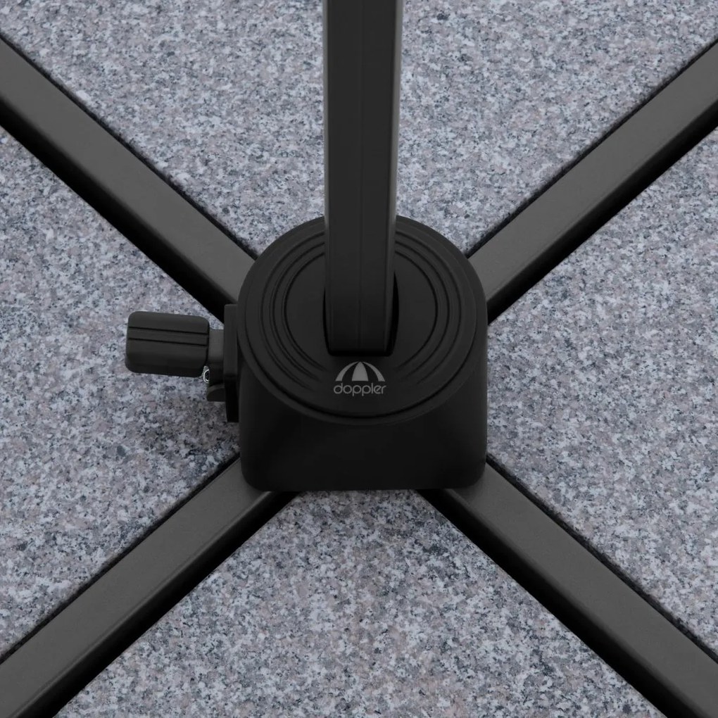 Doppler LIFE 310 cm – záhradný slnečník s bočnou tyčou