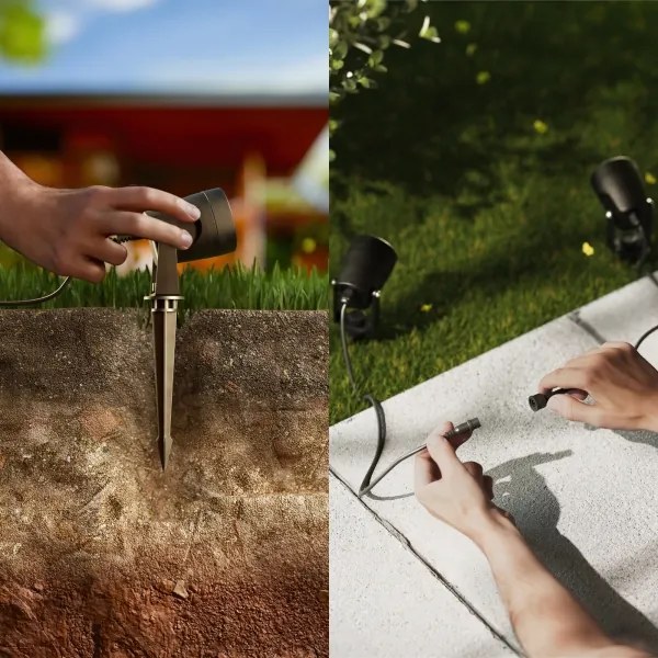 Philips - LED Vonkajšie bodové svietidlo GARDENLINK REUEL LED/1,5W/24V 2700K IP44