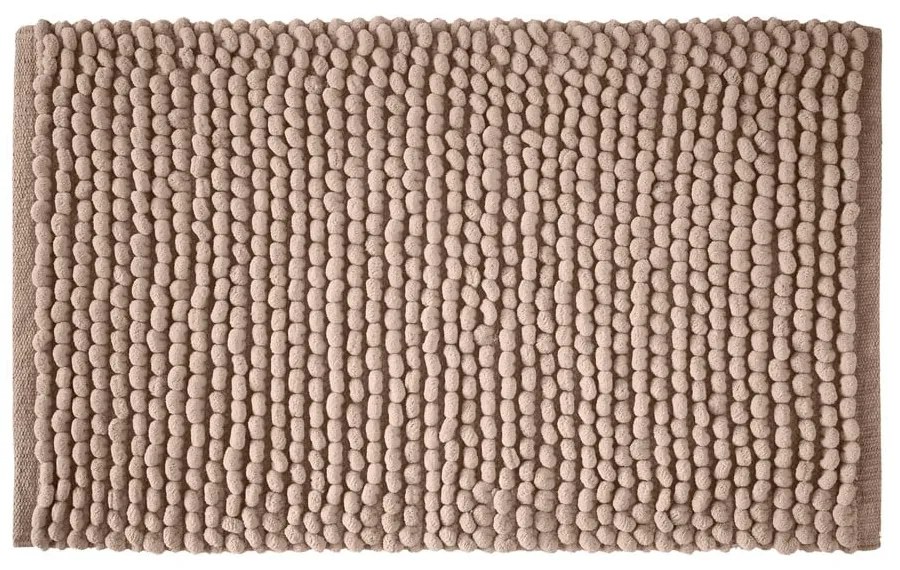 Hnedá kúpeľňová predložka 50x80 cm Aspen Bobble – Bianca