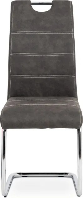 Jedálenská stolička sivá HC-483 GREY3