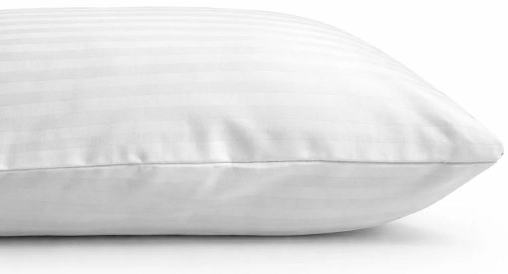 BAVLNENÁ OBLIEČKA NA VANKÚŠ STRIPES1 50X60 CM BIELA