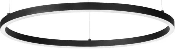 Ideal Lux - LED Stm. luster na lanku ORACLE S LED/42W/230V 4000K pr. 90 cm čierna