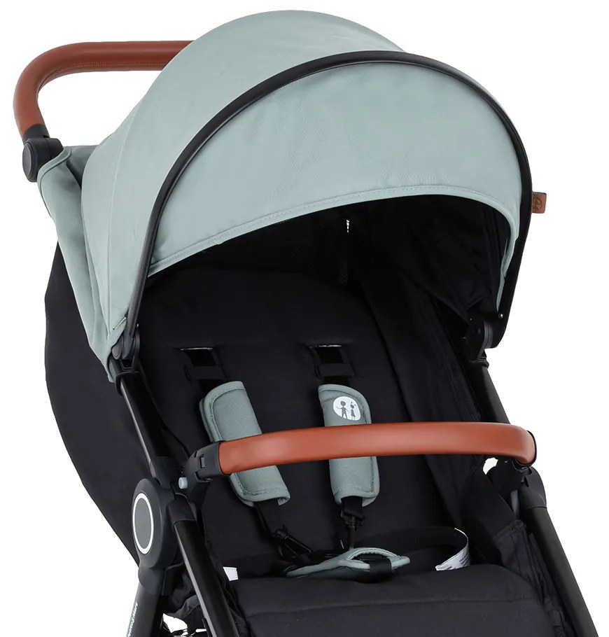 PETITE&MARS strieška na kočík Street+ iron green