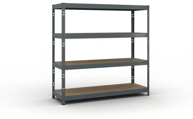 Policový regál 1+1 ZADARMO, 1853x1800x600 mm, nosnosť 600 kg