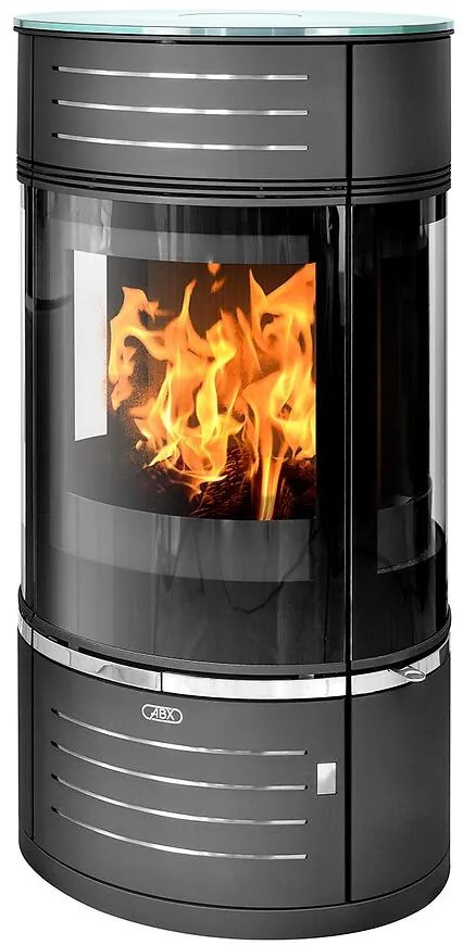 Krbové kachle Atrium 9 HD čierna