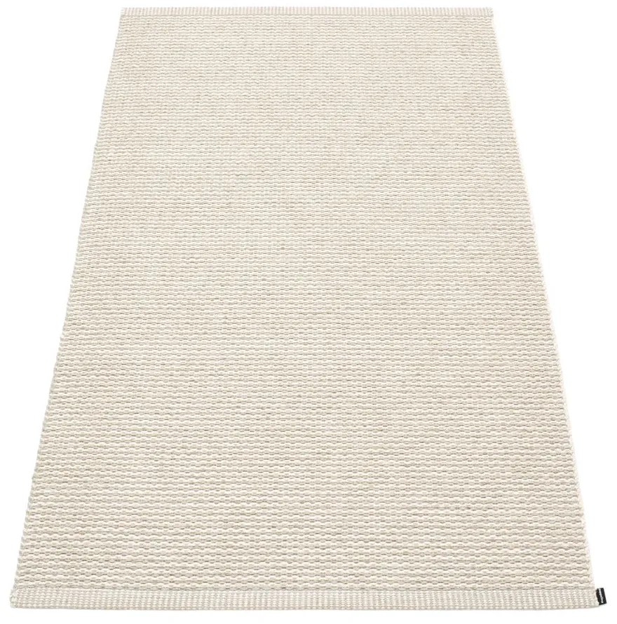 Krémový vnútorný a vonkajší koberec 85x160 cm Mono Linen Vanilla – Pappelina