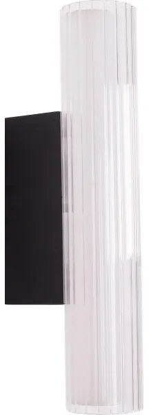 MAXLIGHT W0363 - LED Kúpeľňové nástenné svietidlo FAYETTE LED/6W/230V IP44 čierna