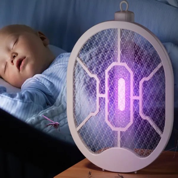 Elektrická plácačka na muchy a komáre