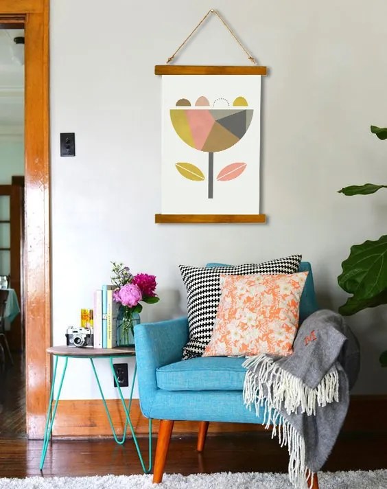 Závesné plátno na stenu Complicated Absence / Dan Johannson XMPDJ076