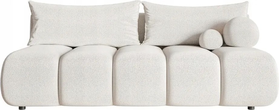 Pohovka trojsedačka Didier mini (krémová čierna)