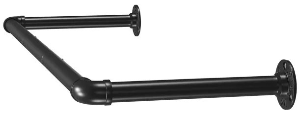 Set nástenných stojanov na oblečenie HSR67BK