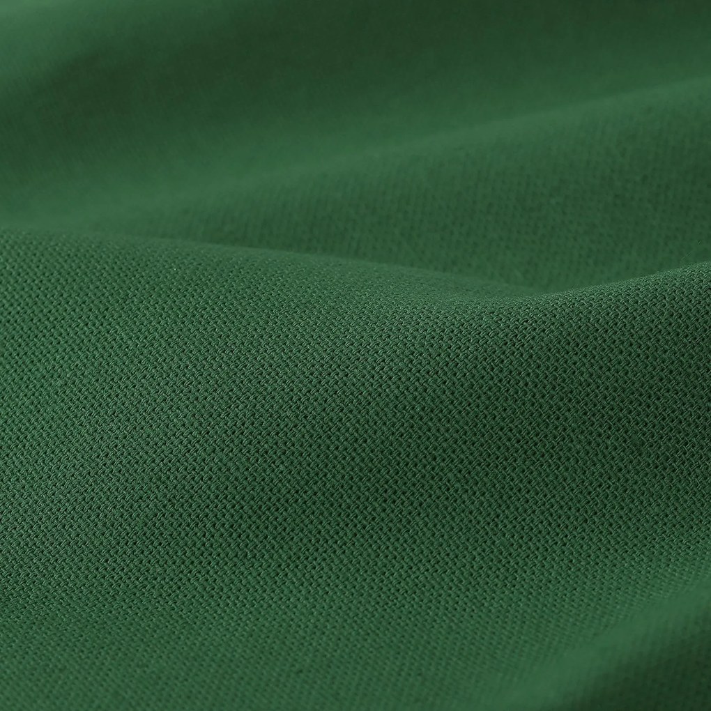 Goldea oválny obrus malaga - tmavo zelený 140 x 220 cm