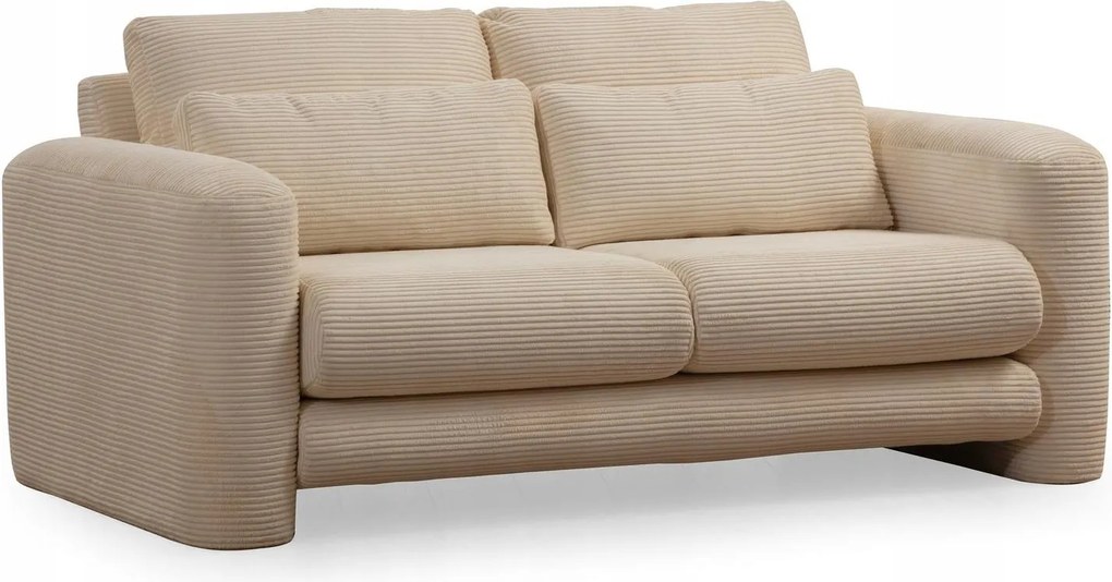 Pohovka dvojsedačka Lelysena (béžová)