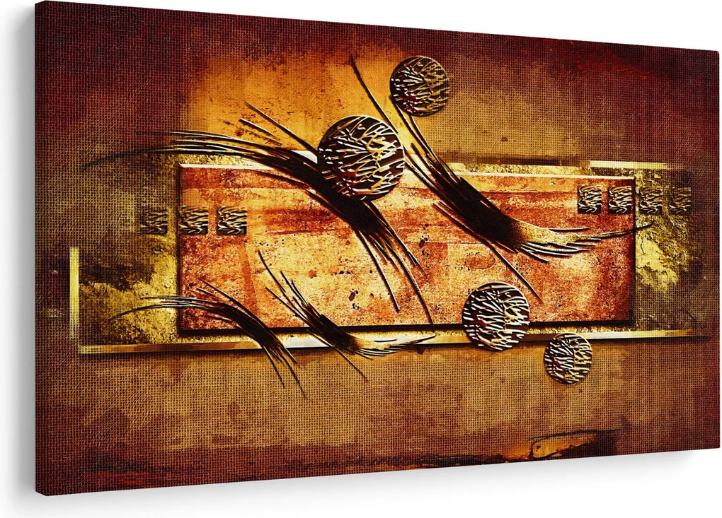 Obraz abstrakcie (90x60 cm)