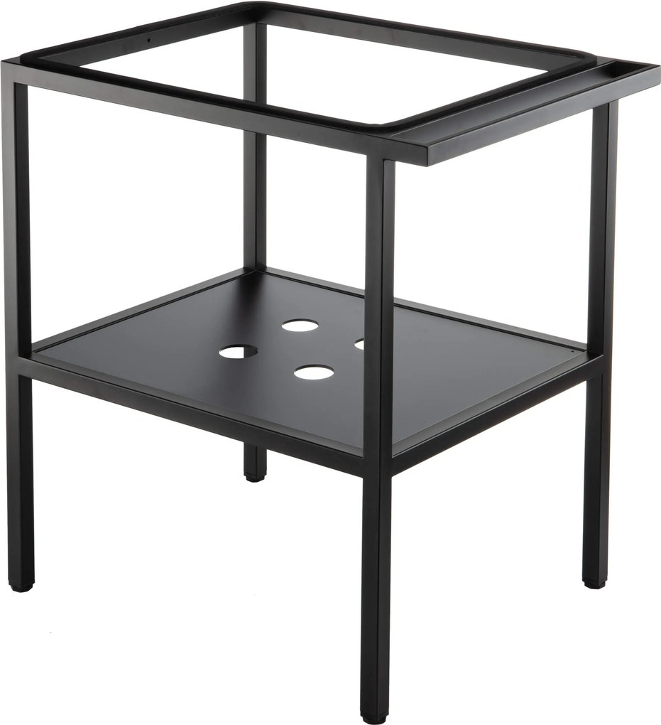 Deante Deante, stojaca kúpeľňová konzola 565x400 mm, čierna, CST_X50B