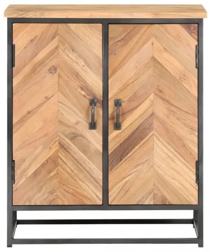 vidaXL Komoda 60x35x70 cm masívne akáciové drevo-