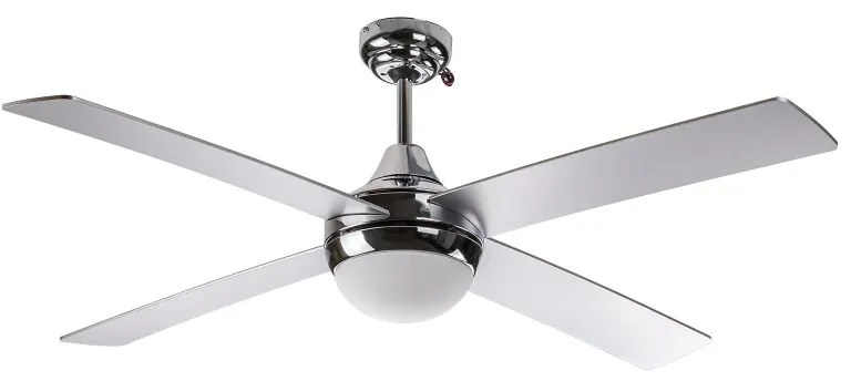 DEMA Stropný ventilátor Granada strieborný