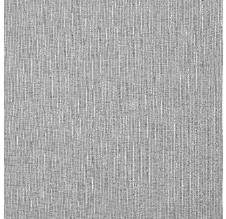 DECOREUM Jednofarebná záclona s jemnou dúhovou štruktúrou 300 cm x 250 cm biela 100 % polyester 64000