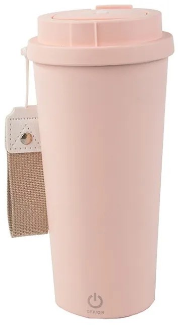 Termohrnček s funkciou napeňovača a viečkom, 350 ml