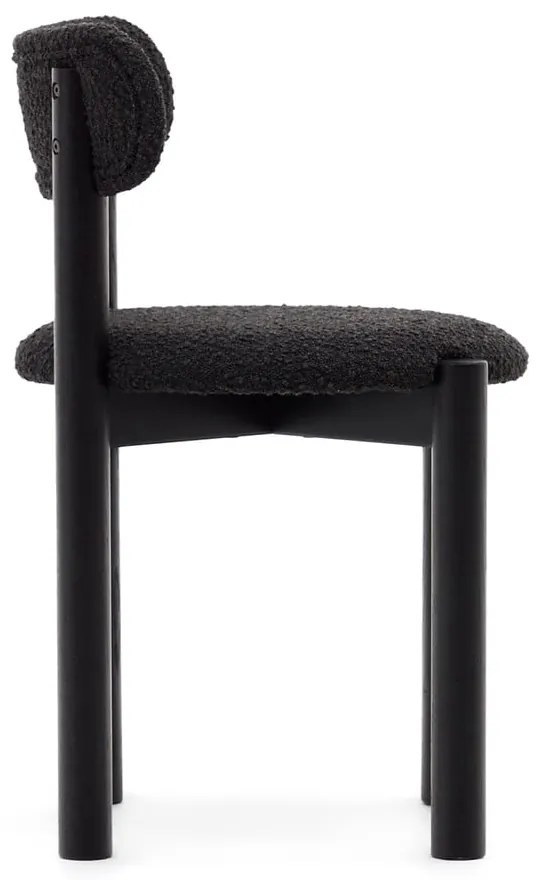 Čierne jedálenské stoličky v súprave 2 ks Nebai – Kave Home