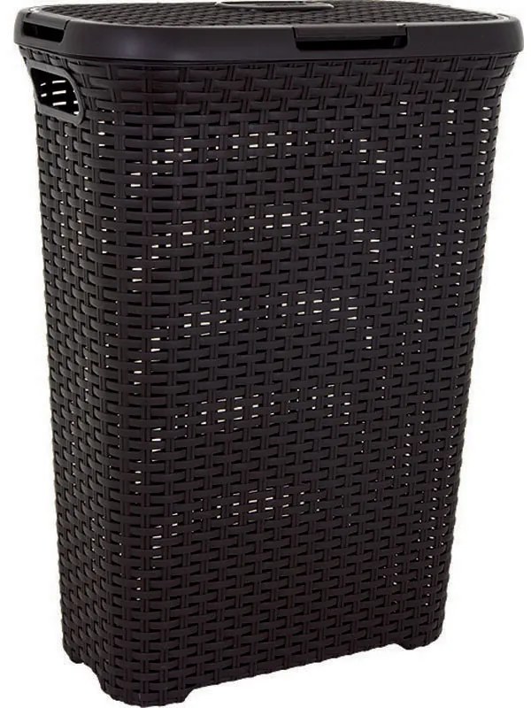 Curver Kôš na špinavú bielizeň STYLE 40l hnedý