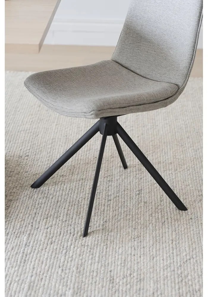 Béžové otočné jedálenské stoličky v súprave 2 ks Lowell - Rowico