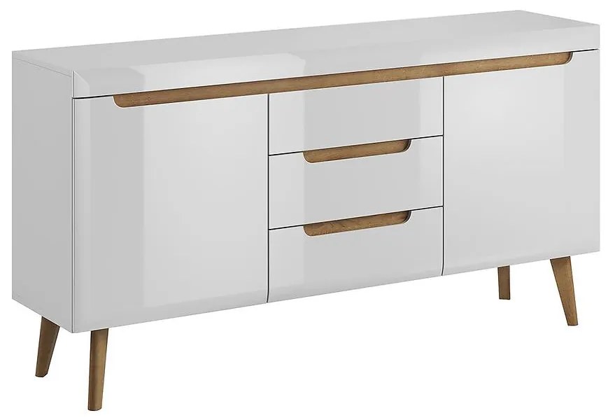 Komoda NORDI NKSZ160 biela