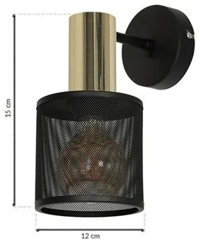 Nástenné svietidlo ARES 1xE27/60W/230V