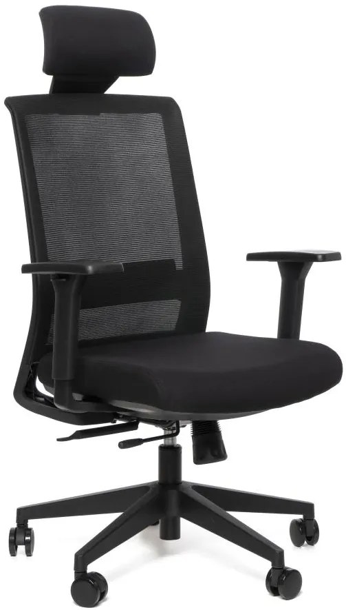 SEGO Kancelárska stolička RESERVE čalúnenie BASIC čierna