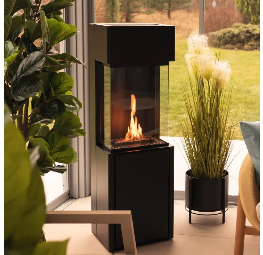 Planika Arcticon BEV - BIO krb na diaľkové ovládanie 126,2x40 cm 3,5kW