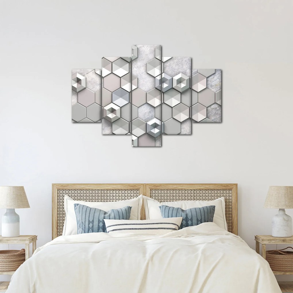 Obraz 3D abstrakcie (150x105 cm)