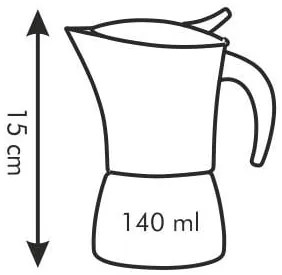 Tescoma MONTE CARLO 647102.00 - Kávovar MONTE CARLO, 2 šálky