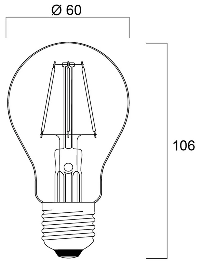 Sylvania ToLEDo retro LED žiarovka E27 4,1 W modrá