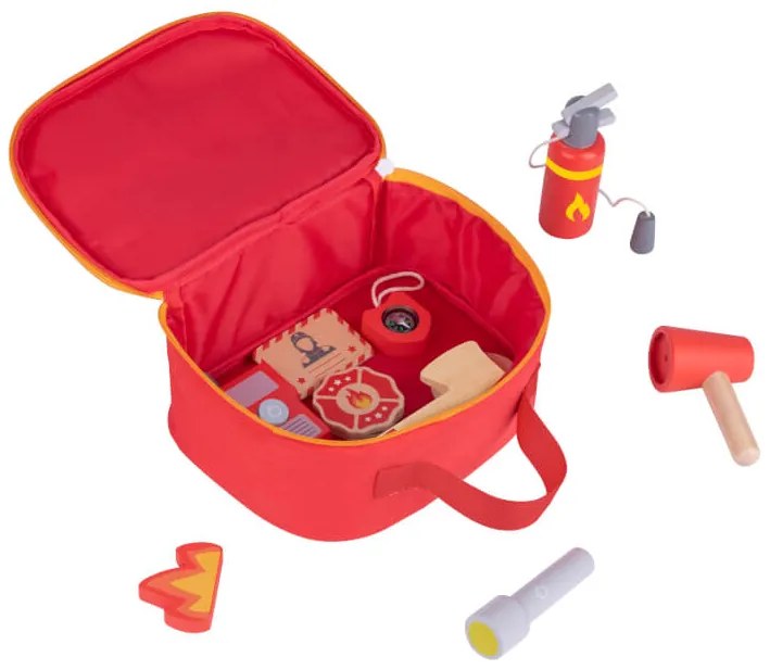 Hasičská sada v kufríku 11 ks