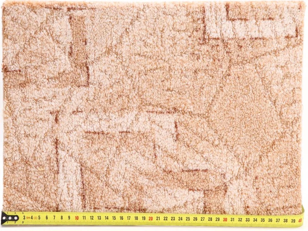 ITC, Koberec metráž Bossanova 32, na mieru, šíře 4m,5m, béžová, filc, obývacia izba