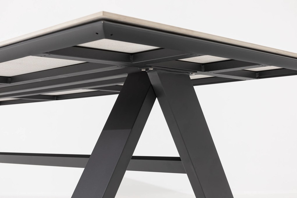 Doppler NOVA - záhradný hliníkový stôl 240 x 100 x 73,5 cm - 2. akosť (N588)