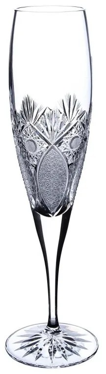 Onte Crystal Bohemia Crystal ručne brúsené poháre na šampanské Exclusive 150 ml 2KS