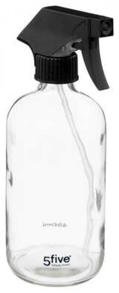 Rozprašovač na vodu/čistiace prostriedky, DISTRI, 450 ml – číre sklo