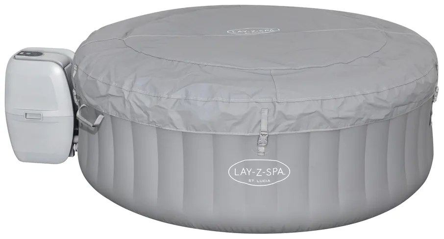 Bestway  Jacuzzi Lay-Z-Spa St.Lucia 170 x 66 cm 3 osoby 60037 sivá