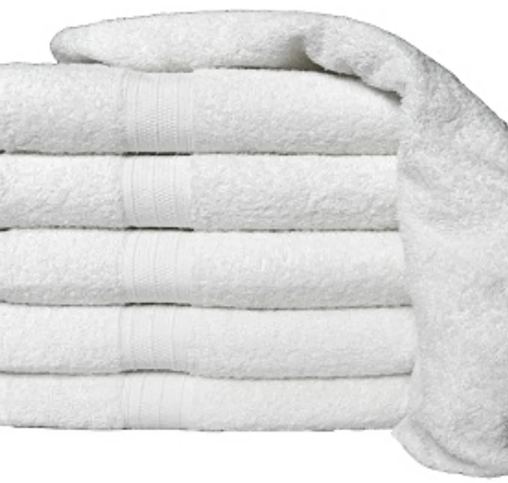 Osuška Homa SETA white 70x140 cm 6 ks