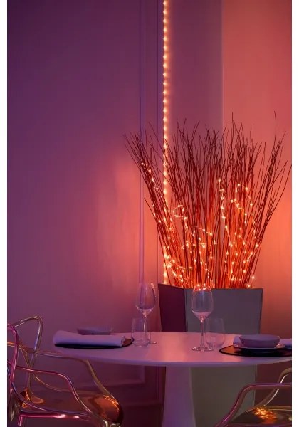 Twinkly TWD060STP-T - LED RGB stmievateľná reťaz DOTS 60xLED 7 m USB Wi-Fi